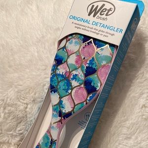 Mosaic Mermaid Morocco style wet brush